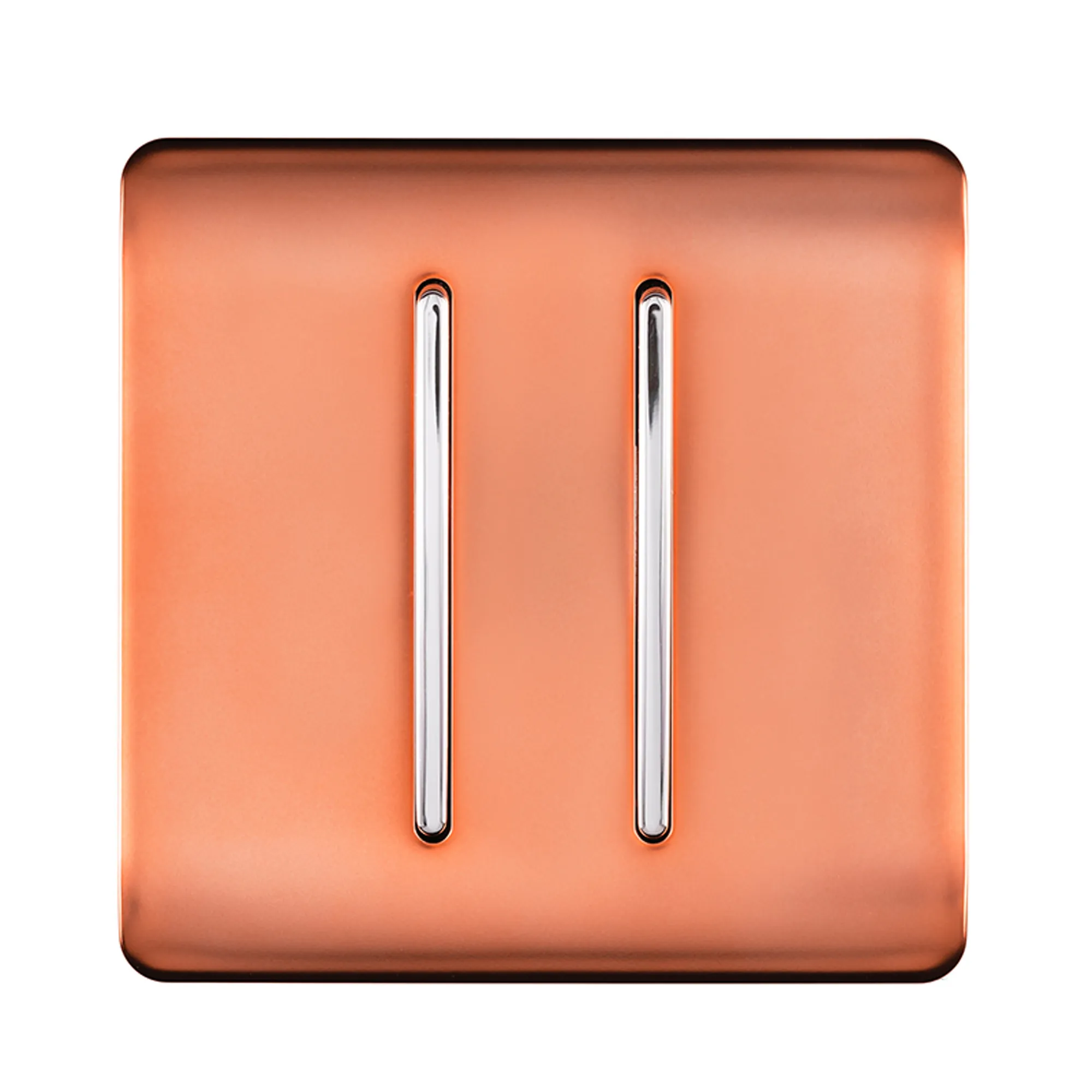 ART-SS29CPR  2 Gang (1x2 Way 1x3 Way Intermediate) Copper